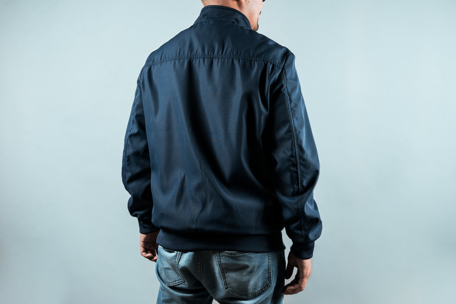 Navy Sports Jacket for man.